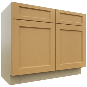 Fabuwood Fusion Timber VSB42-34 Vanity Sink Cabinet, Front View