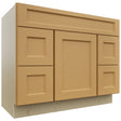 Fabuwood Fusion Timber VSD30DL Vanity Combo Cabinet, Front View