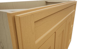 Fabuwood Fusion Timber VSD30DR Vanity Combo Cabinet, Detail View