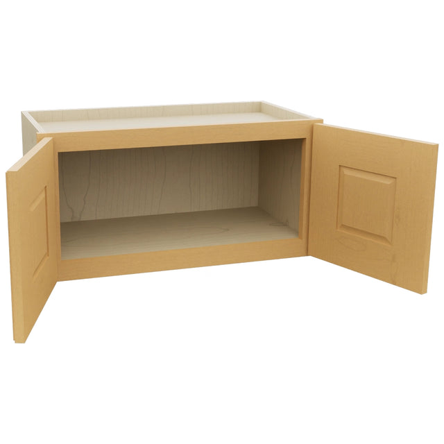 Fabuwood Fusion Timber W2412 Wall Standard Cabinet, Open View