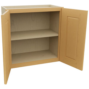 Fabuwood Fusion Timber W2424 Wall Standard Cabinet, Open View