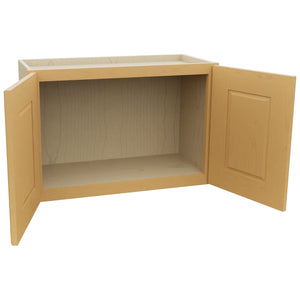 Fabuwood Fusion Timber W2718 Wall Standard Cabinet, Open View