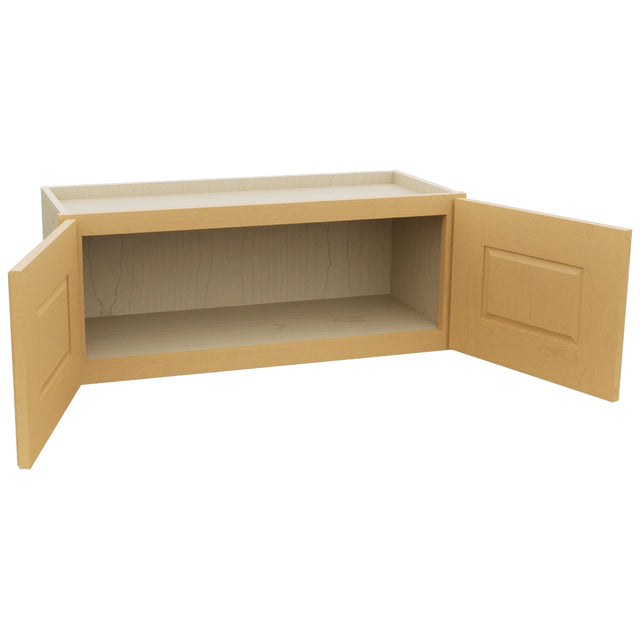 Fabuwood Fusion Timber W3012 Wall Standard Cabinet, Open View