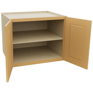 Fabuwood Fusion Timber W302424 Wall Deep Cabinet, Open View