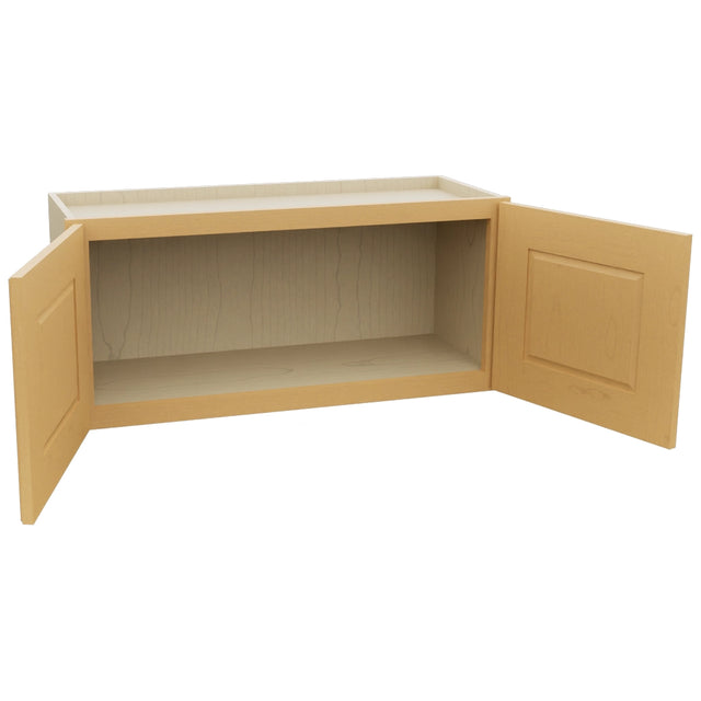 Fabuwood Fusion Timber W3315 Wall Standard Cabinet, Open View