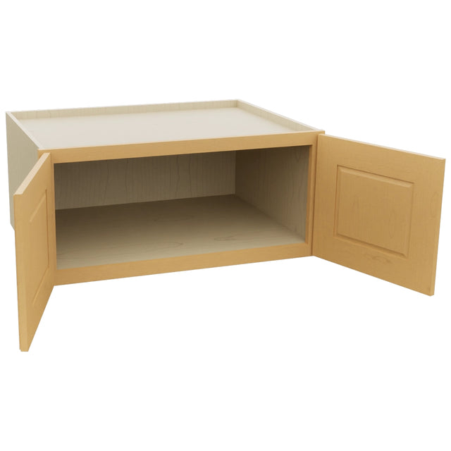 Fabuwood Fusion Timber W331524 Wall Deep Cabinet, Open View