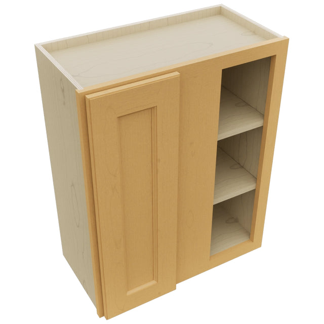 Fabuwood Fusion Timber WBC2430 Wall Corner Blind Cabinet, Top View