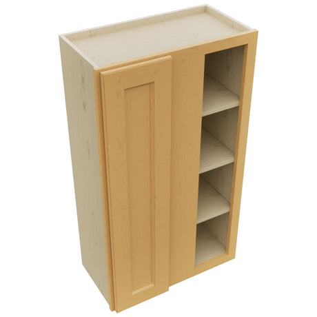 Fabuwood Fusion Timber WBC2442 Wall Corner Blind Cabinet, Top View