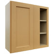 Fabuwood Fusion Timber WBC3030 Wall Corner Blind Cabinet, Front View
