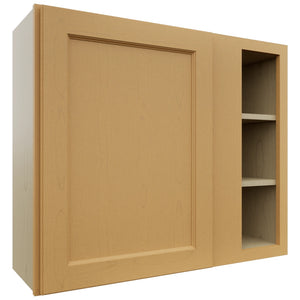 Fabuwood Fusion Timber WBC3630 Wall Corner Blind Cabinet, Front View