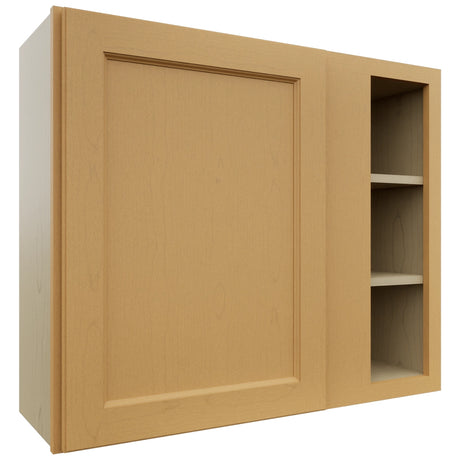 Fabuwood Fusion Timber WBC3630 Wall Corner Blind Cabinet, Front View