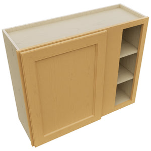 Fabuwood Fusion Timber WBC3630 Wall Corner Blind Cabinet, Top View
