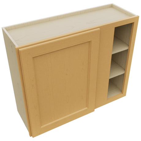 Fabuwood Fusion Timber WBC3630 Wall Corner Blind Cabinet, Top View