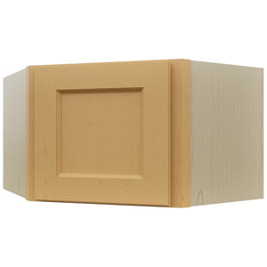 Fabuwood Fusion Timber WDC2415 Wall Corner Diagonal Cabinet, Front View