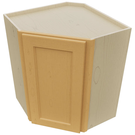 Fabuwood Fusion Timber WDC2430 Wall Corner Diagonal Cabinet, Top View