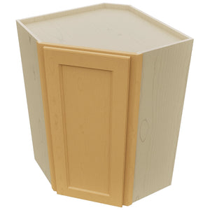 Fabuwood Fusion Timber WDC2436 Wall Corner Diagonal Cabinet, Top View