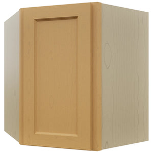 Fabuwood Fusion Timber WDC2730 Wall Corner Diagonal Cabinet, Front View
