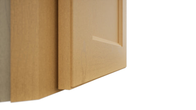 Fabuwood Fusion Timber WDC2730 Wall Corner Diagonal Cabinet, Detail View