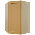 Fabuwood Fusion Timber WDC2742 Wall Corner Diagonal Cabinet, Front View