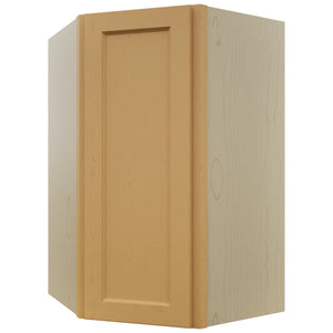 Fabuwood Fusion Timber WDC2742 Wall Corner Diagonal Cabinet, Front View