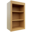 Fabuwood Fusion Timber WOS1830 Wall Open Shelf, Front View
