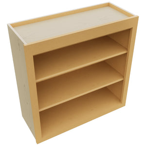 Fabuwood Fusion Timber WOS3030 Wall Open Shelf, Top View