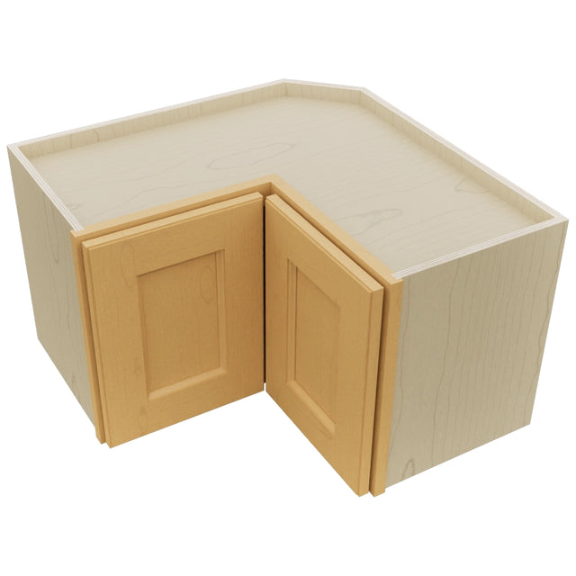 Fabuwood Fusion Timber WPC2415 Wall Corner Pie Cabinet, Top View