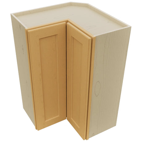 Fabuwood Fusion Timber WPC2436 Wall Corner Pie Cabinet, Top View