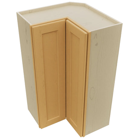 Fabuwood Fusion Timber WPC2442 Wall Corner Pie Cabinet, Top View