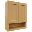 Fabuwood Fusion Timber WVS2430 Vanity Wall Storage, Front View