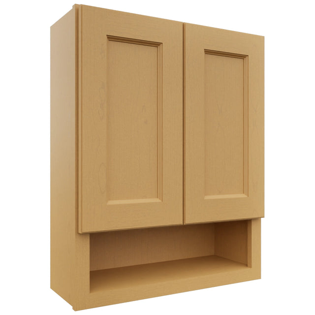 Fabuwood Fusion Timber WVS2430 Vanity Wall Storage, Front View
