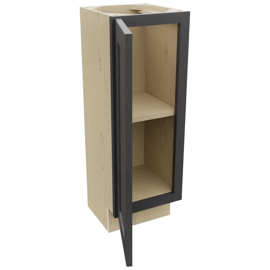 Fabuwood Galaxy Cobblestone B12FD-12D Base Full Door Cabinet, Open View