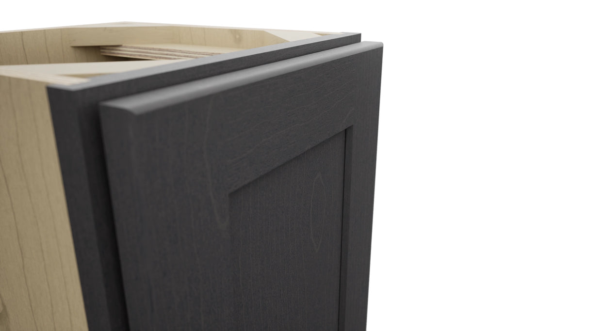 Fabuwood Galaxy Cobblestone B12FD-12D Base Full Door Cabinet, Detail View