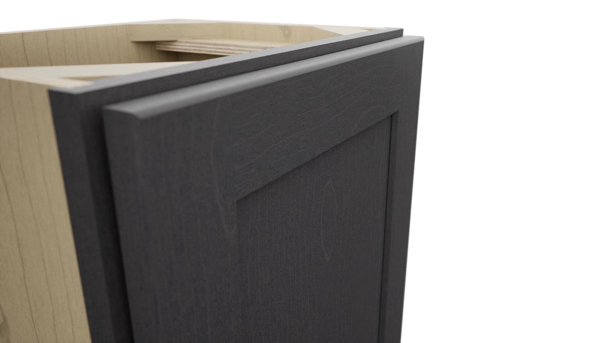 Fabuwood Galaxy Cobblestone B15FD-12D Base Full Door Cabinet, Detail View