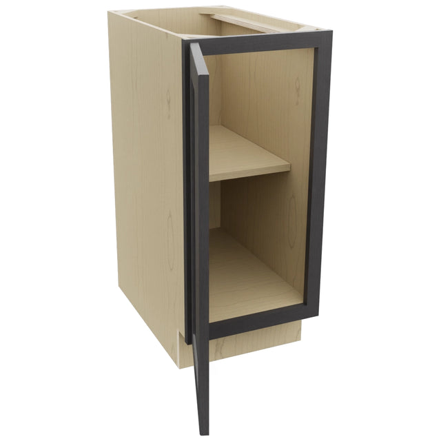Fabuwood Galaxy Cobblestone B15FD Base Full Door Cabinet, Open View