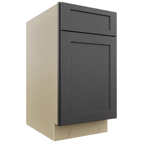 Fabuwood Galaxy Cobblestone B18 Base Standard Cabinet, Front View