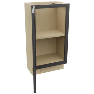 Fabuwood Galaxy Cobblestone B18FD-12D Base Full Door Cabinet, Open View