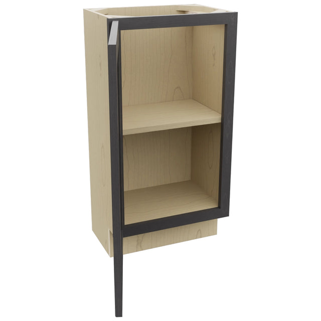 Fabuwood Galaxy Cobblestone B18FD-12D Base Full Door Cabinet, Open View