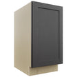 Fabuwood Galaxy Cobblestone B18FD Base Full Door Cabinet, Front View