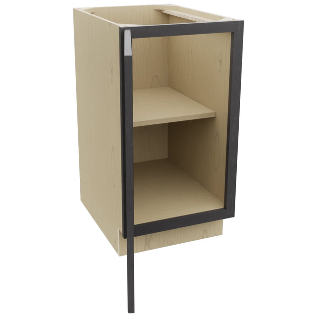 Fabuwood Galaxy Cobblestone B18FD Base Full Door Cabinet, Open View