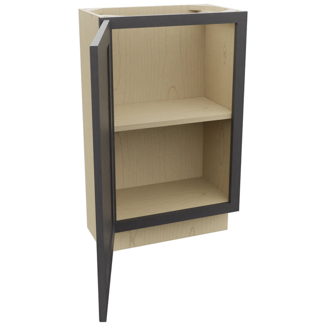 Fabuwood Galaxy Cobblestone B21FD-12D Base Full Door Cabinet, Open View