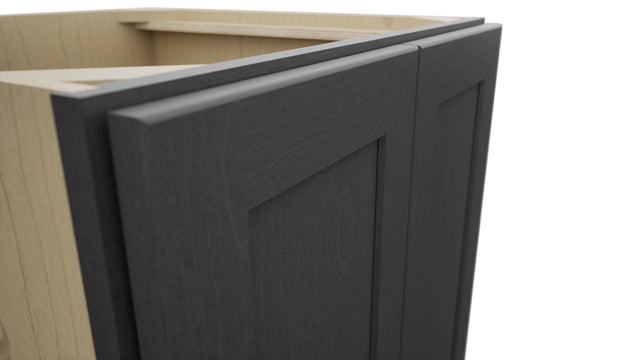 Fabuwood Galaxy Cobblestone B24FD Base Full Door Cabinet, Detail View