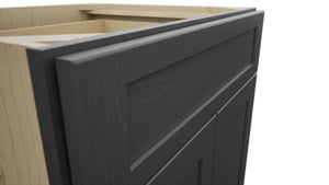 Fabuwood Galaxy Cobblestone B27 Base Standard Cabinet, Detail View