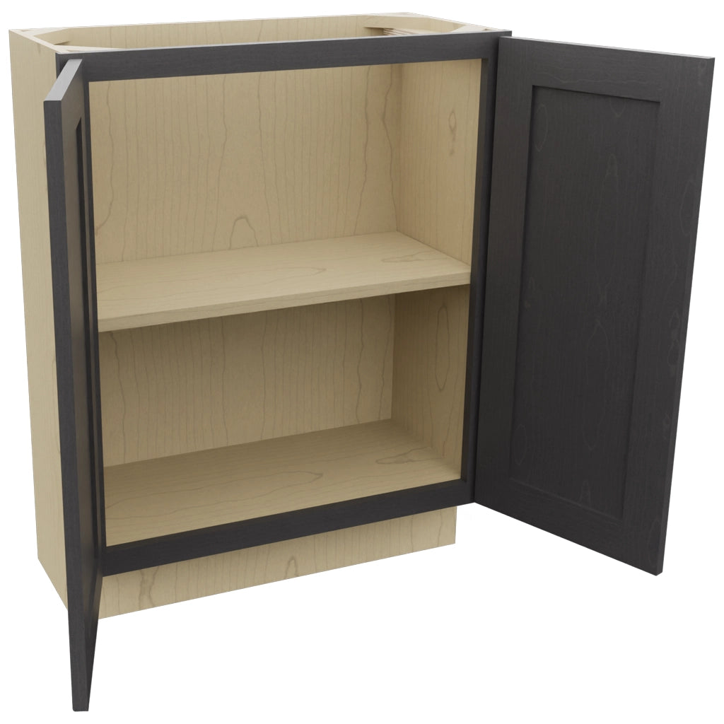 Fabuwood Galaxy Cobblestone B27FD-12D Base Full Door Cabinet, Open View