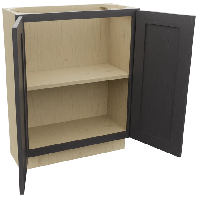 Fabuwood Galaxy Cobblestone B27FD-12D Base Full Door Cabinet, Open View