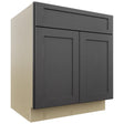 Fabuwood Galaxy Cobblestone B30 Base Standard Cabinet, Front View