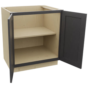 Fabuwood Galaxy Cobblestone B30FD Base Full Door Cabinet, Open View