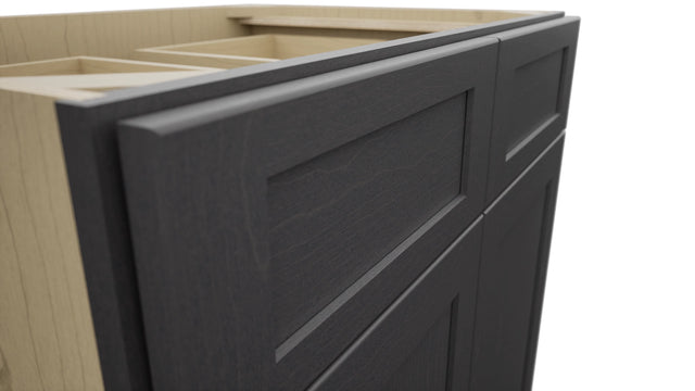 Fabuwood Galaxy Cobblestone B33 Base Standard Cabinet, Detail View