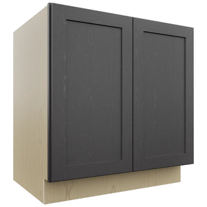 Fabuwood Galaxy Cobblestone B33FD Base Full Door Cabinet, Front View