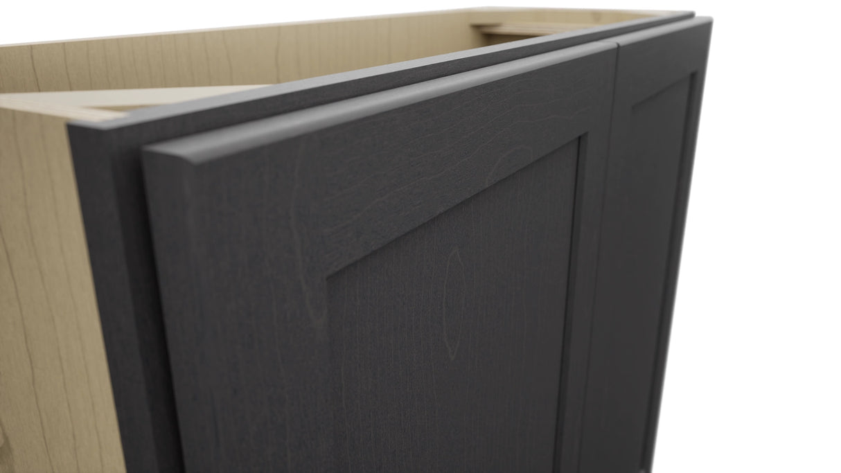 Fabuwood Galaxy Cobblestone B36FD-12D Base Full Door Cabinet, Detail View